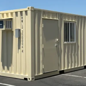 20ft New Combo Office and Storage Container