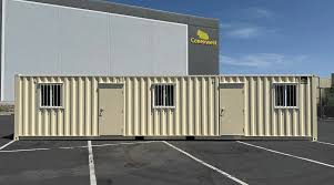 40ft Refurbished Ground Level Office Containeres